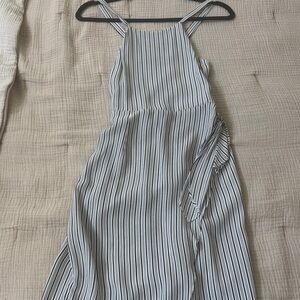 Striped Black and White Women's Dress Revolve